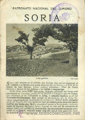 Travel Brochures: SORIA. PATRONATO NACIONAL DEL TURISMO.          A-FOTUR-013