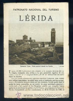 Travel Brochures: L&Eacute;RIDA. PATRONATO NACIONAL DEL TURISMO.     A-FOTUR-030