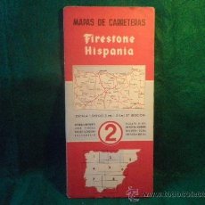 Folletos de turismo: MAPA FIRESTONE Nº 2 - AÑO 1963