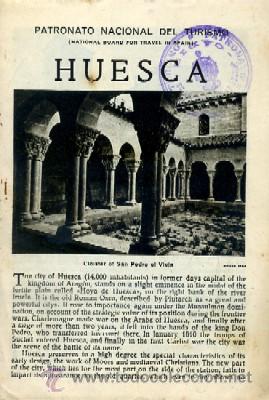 Travel Brochures: HUESCA. PATRONATO NACIONAL DEL TURISMO.  A-FOTUR-060