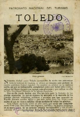 Travel Brochures: TOLEDO. PATRONATO NACIONAL DEL TURISMO.  A-FOTUR-094