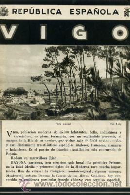 Travel Brochures: VIGO. PATRONATO NACIONAL DEL TURISMO.  A-FOTUR-0132