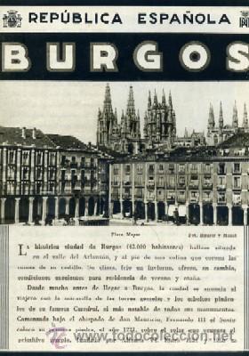 Travel Brochures: BURGOS. PATRONATO NACIONAL DEL TURISMO.  A-FOTUR-0137