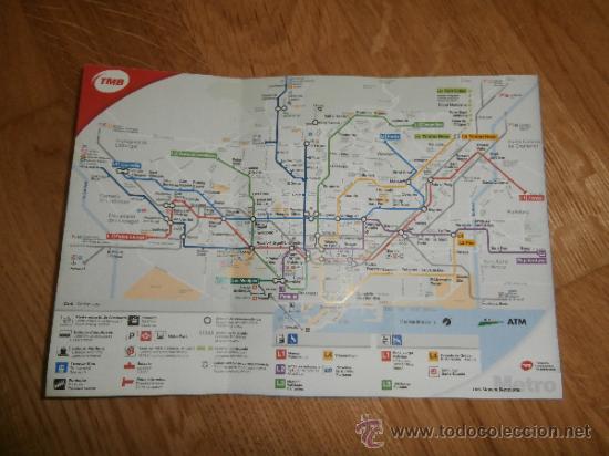 Tourismusbrosch&uuml;ren: Plano de transportes de Barcelona / Gu&iacute;a de bolsillo (Julio 2003)