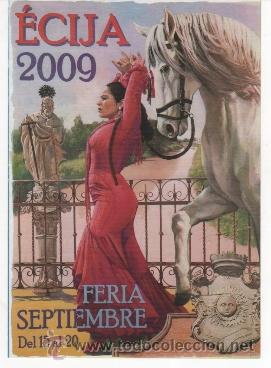 Folletos de turismo: lote de revistas y programas de las fiestas de &eacute;cija: semana santa, feria... ver fotos para fechas