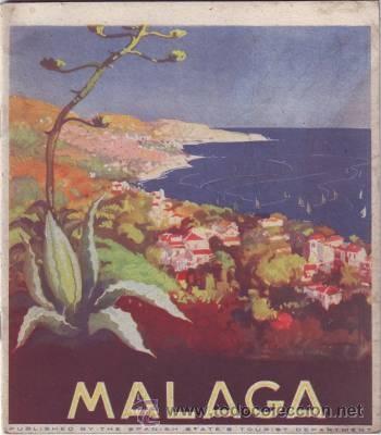 Travel Brochures: MALAGA. Published by the Spanish State's Tourist Department.