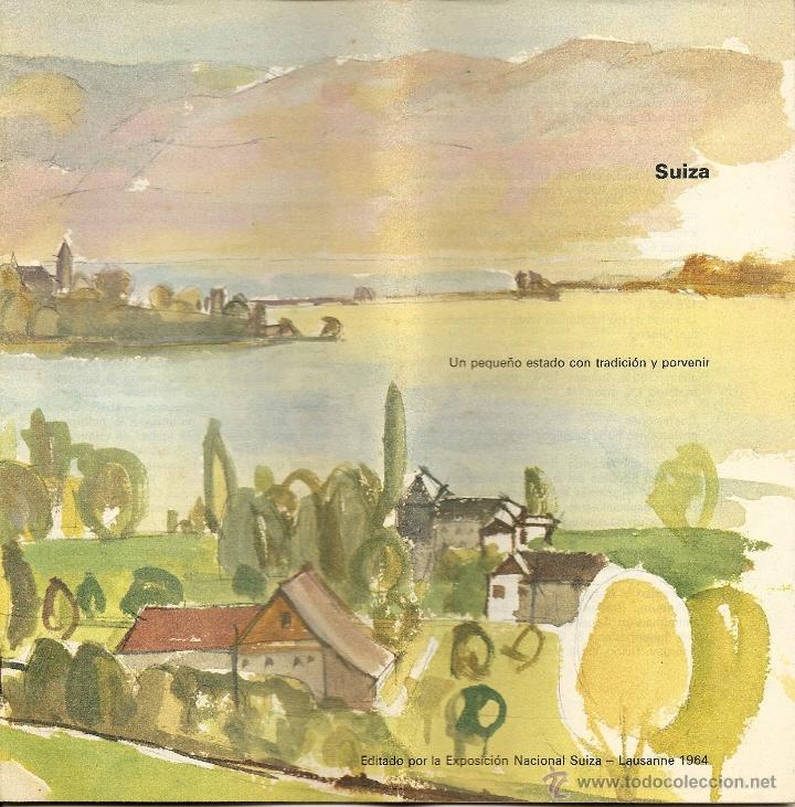 Folletos de turismo: FOLLETO TUR&Iacute;STICO SUIZA, LAUSANNE 1964