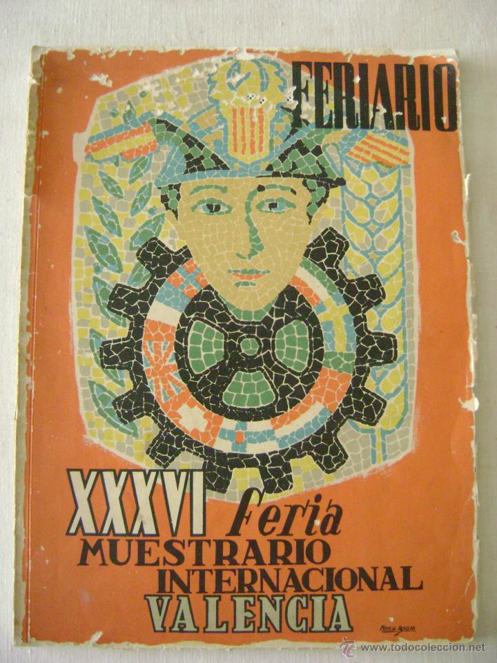 Brochures de tourisme: TREINTA Y SEIS FERIA MUESTRARIO INTERNACIONAL DE VALENCIA.272