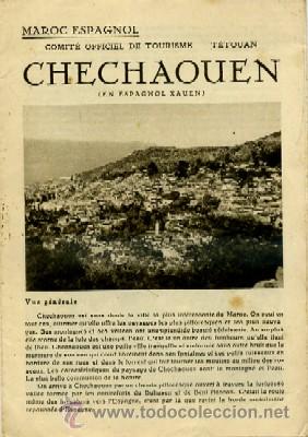 Tourismusbrosch&uuml;ren: CHECHAOUEN. MAROC ESPAGNOL. COMIT&Eacute; OFFICIEL DE TOURISME-TETOUAN.  A-FOTUR-0197