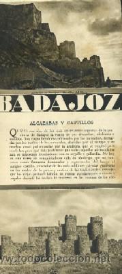 Tourismusbrosch&uuml;ren: BADAJOZ. PATRONATO NACIONAL DE TURISMO.  A-FOTUR-0210