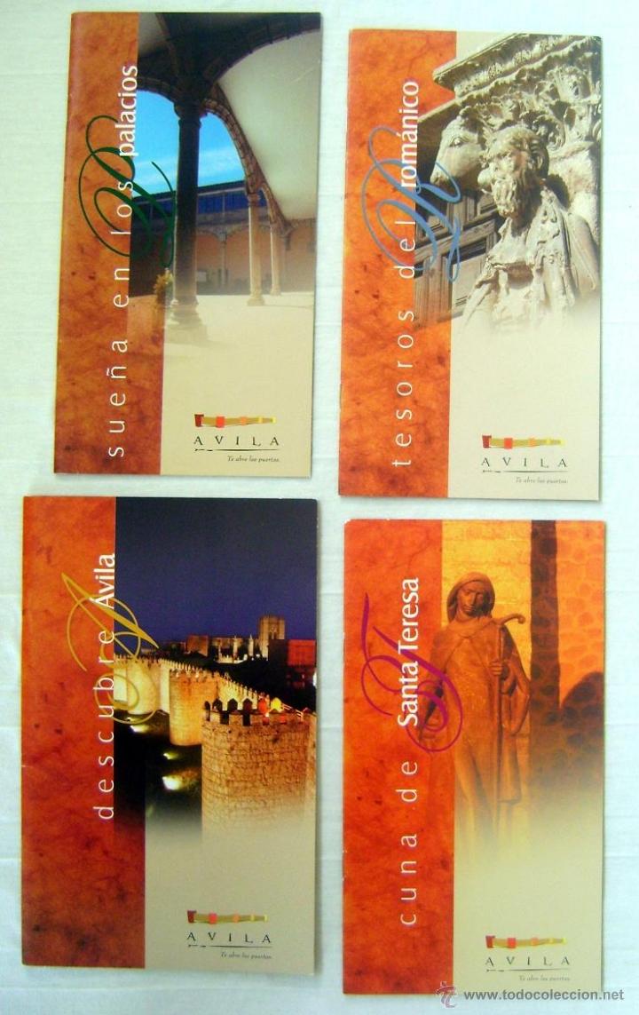 Brochures de tourisme: 4 GU&Iacute;AS TURIST&Iacute;CAS DE &Aacute;VILA. ESPA&Ntilde;A. VER DESCRIPCI&Oacute;N