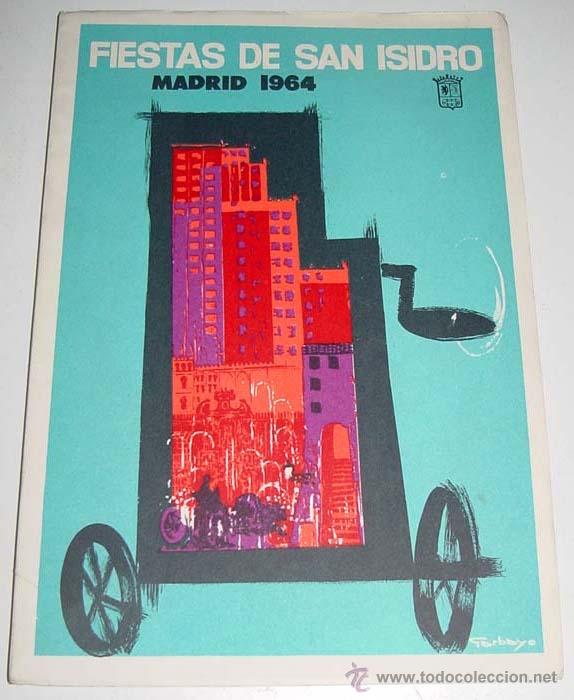 Tourismusbrosch&uuml;ren: PROGRAMA OFICIAL DE LAS FIESTAS DE SAN ISIDRO DE MADRID DE 1964, PUBLICADO POR EL AYUNTAMIENTO DE MA