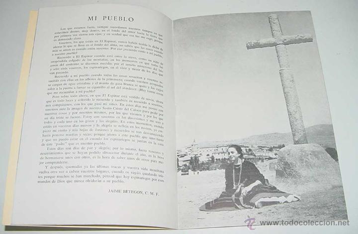 Tourismusbrosch&uuml;ren: ANTIGUO PROGRAMA OFICIAL DE LAS FIESTAS DE EL ESPINAR - SEGOVIA - SEPTIEMBRE DE 1961 - 22 PAG - MIDE