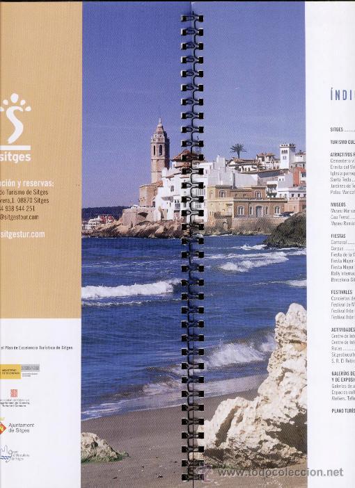 Folhetos de turismo: TURISMO CULTURAL EN SITGES // TURISME CULTURAL A SITGES