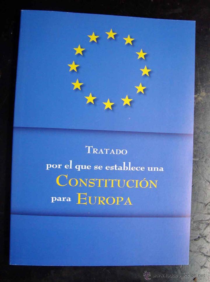 Tourismusbrosch&uuml;ren: Folleto - libro - tratado constitucion europea - 2004