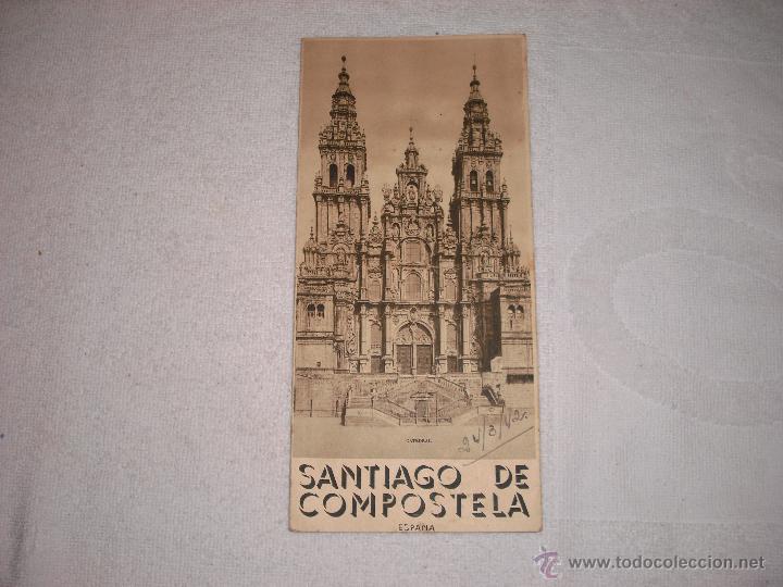 Travel Brochures: SANTIAGO DE COMPOSTELA 1942 PATRONATO NACIONAL DEL TURISMO