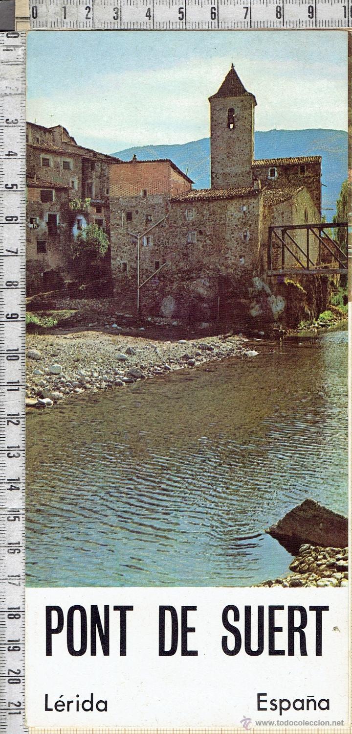 Brochures de tourisme: FOLLETO TURISTICO PONT DE SUERT-LERIDA.