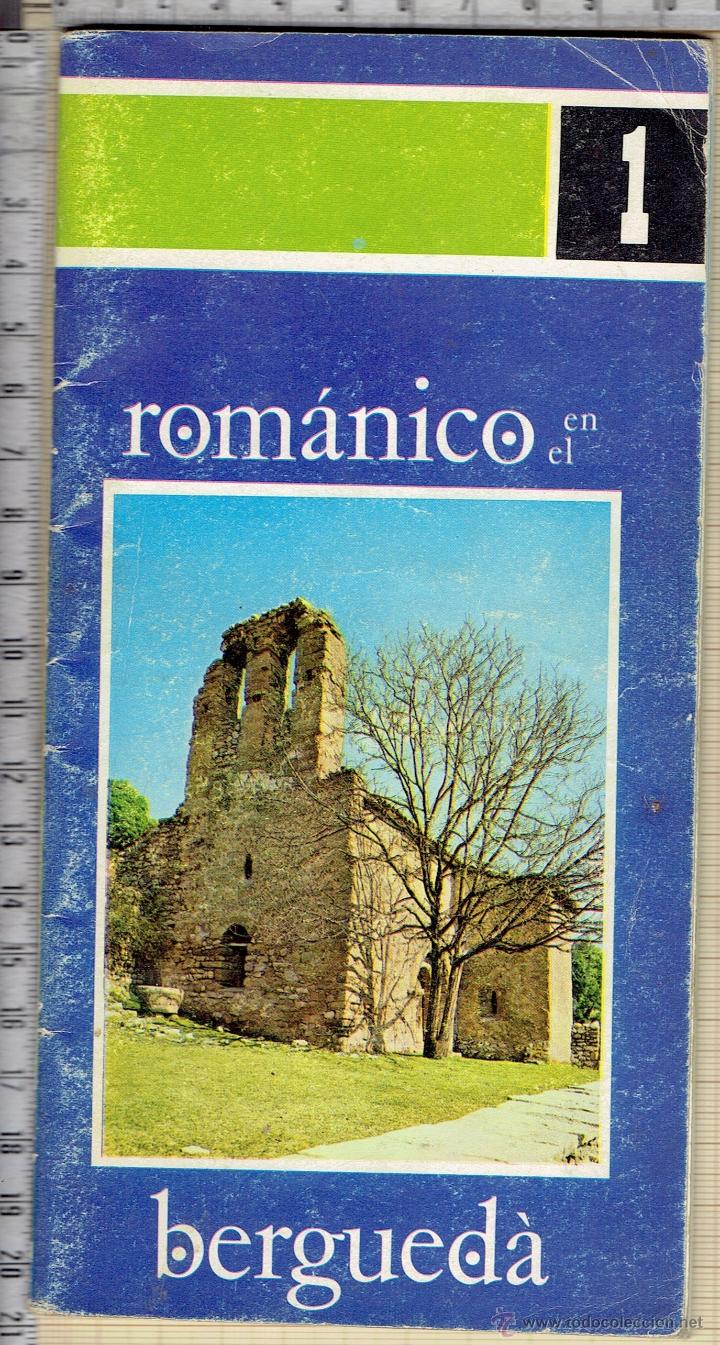 Folhetos de turismo: FOLLETO GUIA -ROMANICO EN EL BERGEDA.