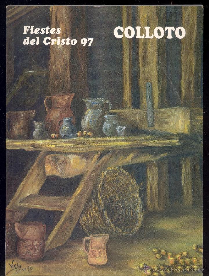 Tourismusbrosch&uuml;ren: FIESTAS DEL CRISTO 97 - COLLOTO - PROGRAMA