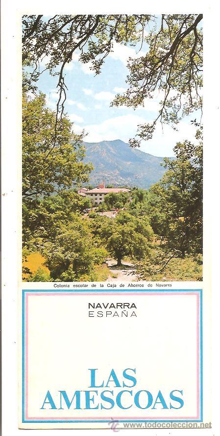 Folletos de turismo: NAVARRA &ndash; LAS AMESCOAS - Foto 1