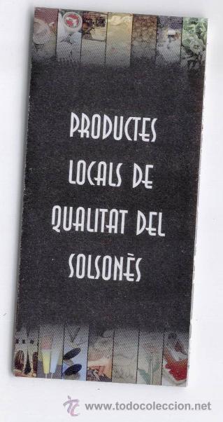 Travel Brochures: PRODUCTES LOCALS DE QUALITAT DEL SOLSONES