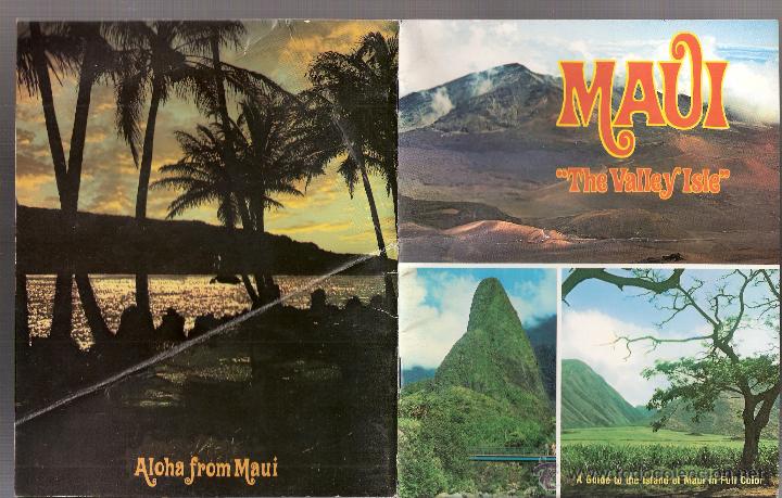 Tourismusbrosch&uuml;ren: MAUI . *The Valley Isle*. A guide to the Island Maui in Full Color. Mike Roberts Color Productions.
