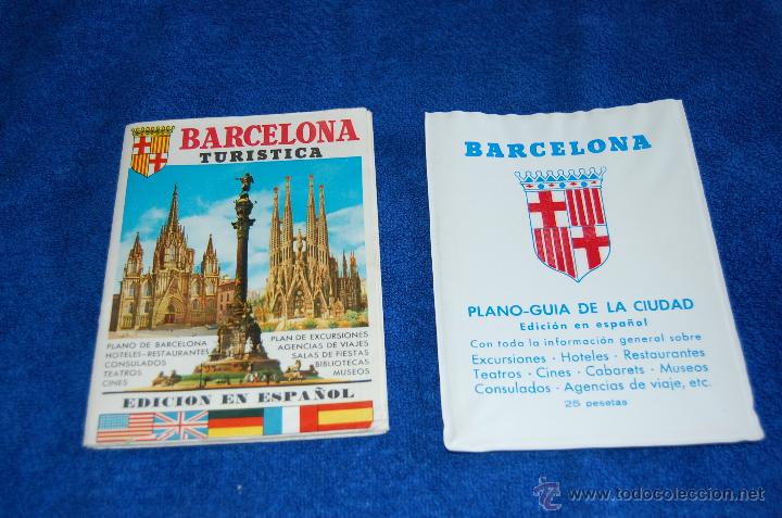 Tourismusbrosch&uuml;ren: BARCELONA TUR&Iacute;STICA 1965