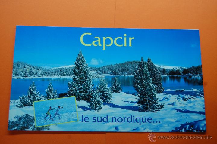 Folletos de turismo: 1996 - FRANCIA - ESTACION DE ESQUI CAPCIR