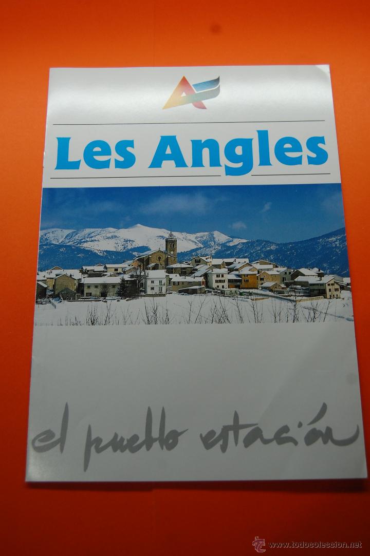 Folletos de turismo: 1997 - FRANCIA - ESTACION DE ESQUI LES ANGLES