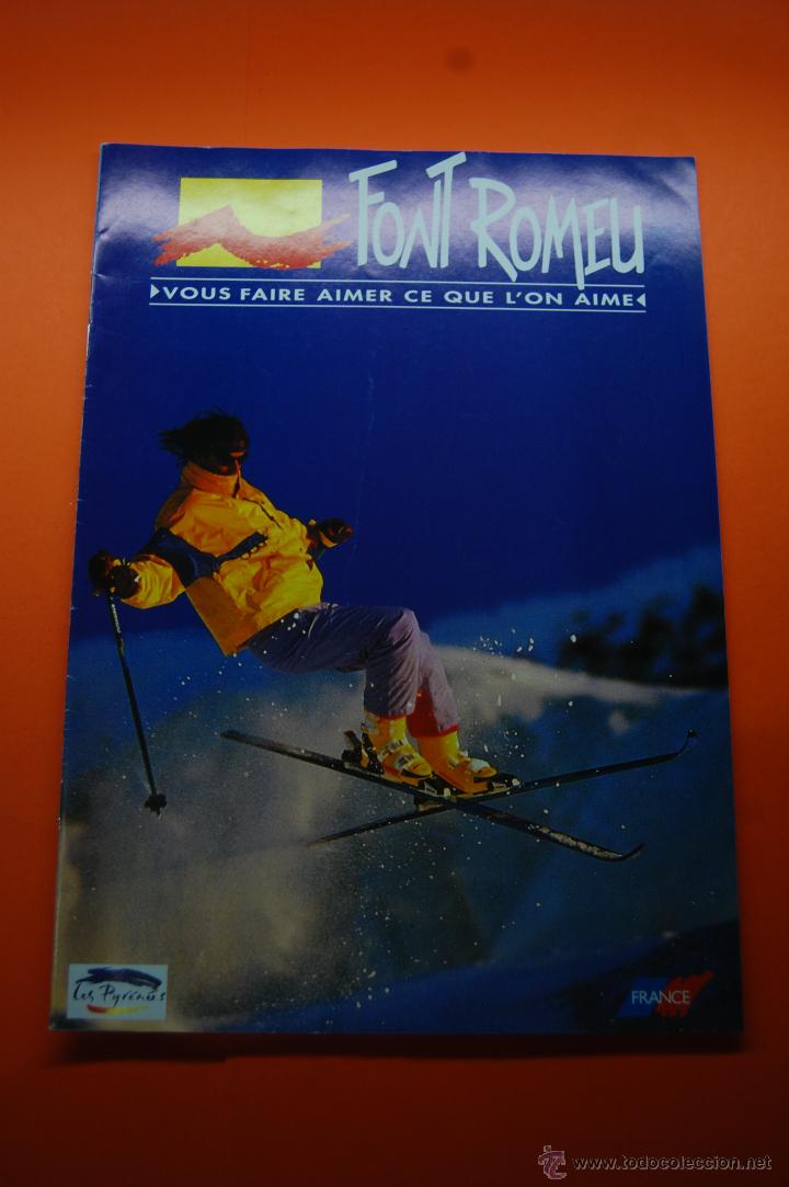 Folletos de turismo: 1997 - FRANCIA - ESTACION DE ESQUI FONT ROMEU REVISTA