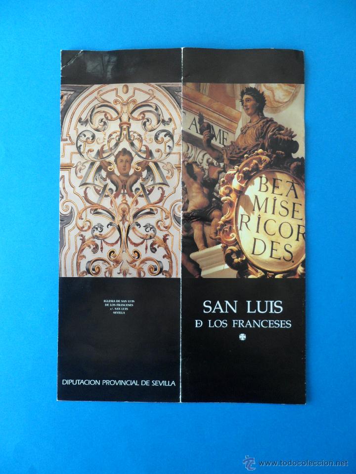 Travel Brochures: Folleto gu&iacute;a de la iglesia. San Luis de los Franceses, Sevilla