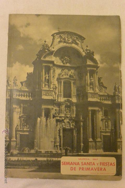 Tourismusbrosch&uuml;ren: SEMANA SANTA Y FIESTAS PRIMAVERA murcia1957