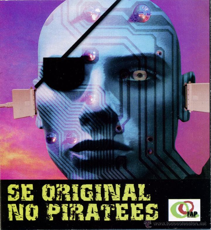 Travel Brochures: FOLLETO desplegable 10,5 x 11,5 -  ANTIPIRATERIA / SE ORIGINAL NO PIRATEES - FAP 2002