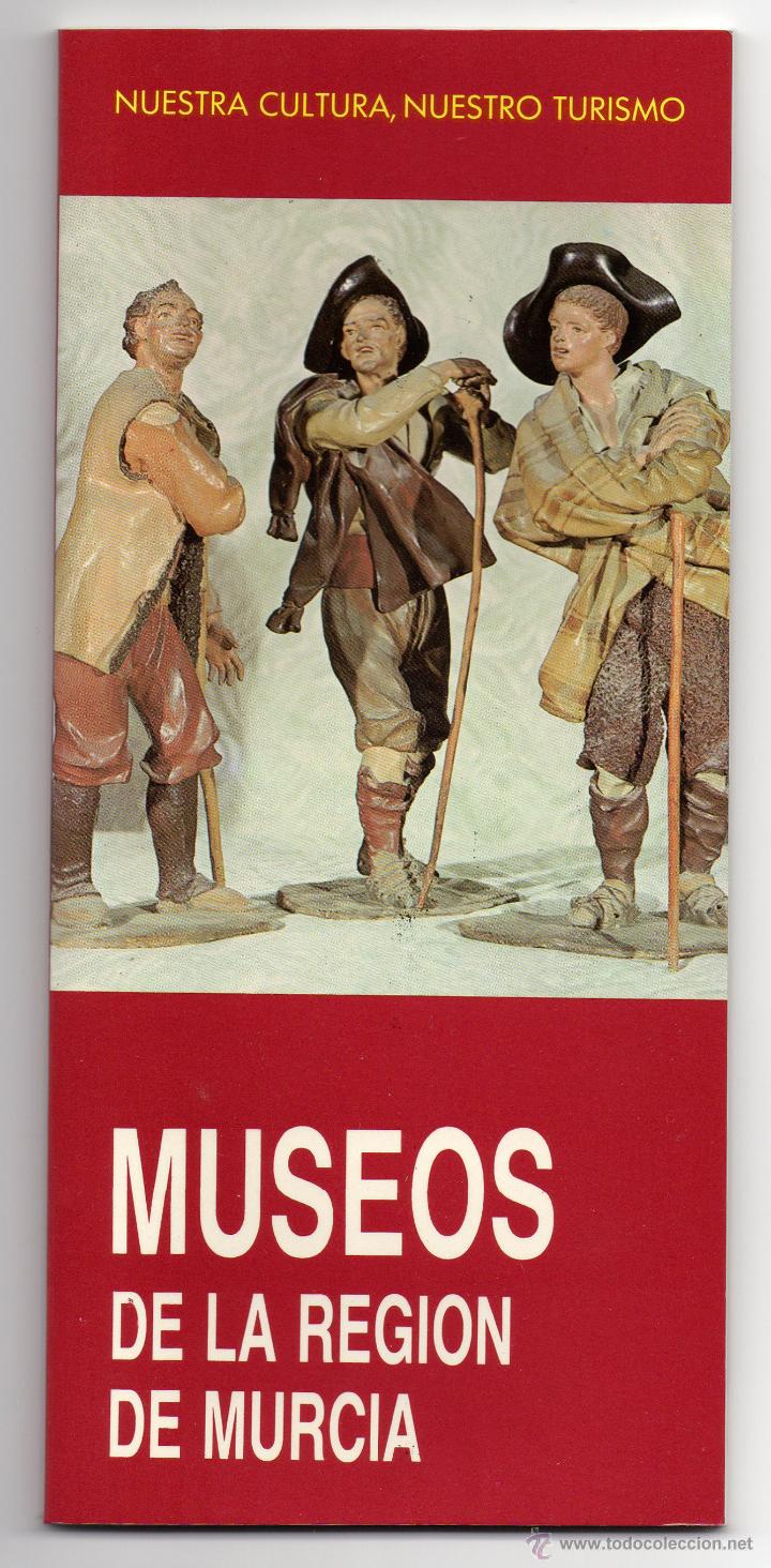 Tourismusbrosch&uuml;ren: MUSEOS DE LA REGI&Oacute;N DE MURCIA, A&Ntilde;OS 80