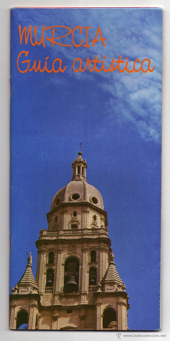 Tourismusbrosch&uuml;ren: MURCIA GU&Iacute;A ART&Iacute;STICA, A&Ntilde;OS 80