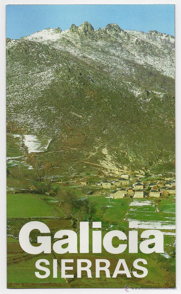Tourismusbrosch&uuml;ren: GALICIA, SIERRAS, A&Ntilde;OS 80.