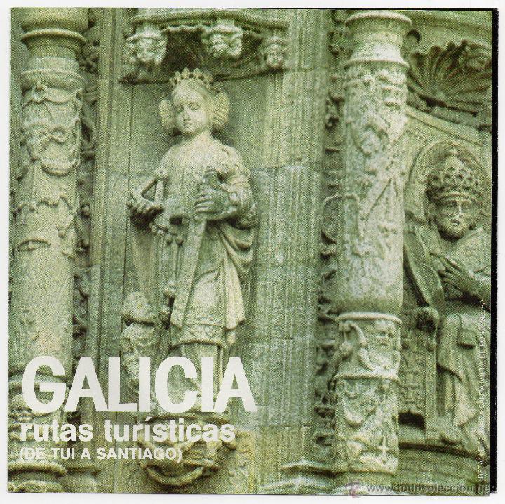 Tourismusbrosch&uuml;ren: GALICIA, SERIE RUTAS TUR&Iacute;STICAS, A&Ntilde;OS 80.