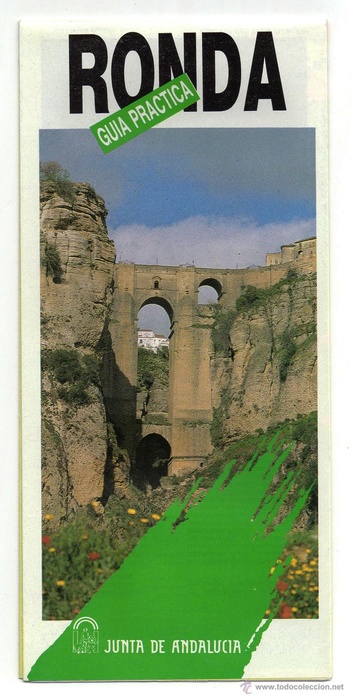 Folhetos de turismo: RONDA, GU&Iacute;A PR&Aacute;CTICA, A&Ntilde;O 92