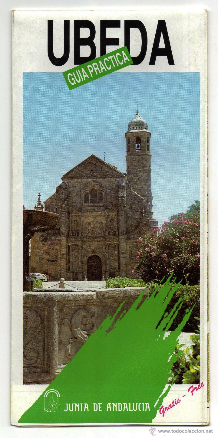 Folhetos de turismo: UBEDA Y BAEZA, GU&Iacute;A PR&Aacute;CTICA, A&Ntilde;O 92.