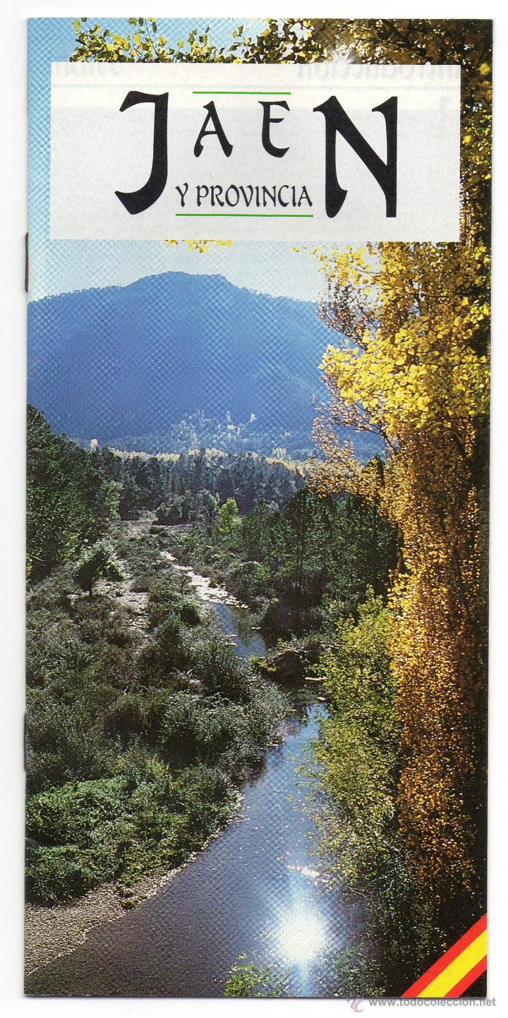 Folhetos de turismo: JA&Eacute;N Y PROVINCIA, DEL A&Ntilde;O 92