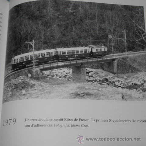 Tourismusbrosch&uuml;ren: CREMALLERA NURIA DIRECCION RIBES DE FRESSER A&Ntilde;O 1979 - FERROCARRIL TRANVIA METRO RENFE AUTOBUS