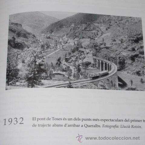 Tourismusbrosch&uuml;ren: CREMALLERA NURIA PONT DE TOSES ANTES DE QUERALBS A&Ntilde;O 1932 - FERROCARRIL TRANVIA METRO RENFE AUTOBUS