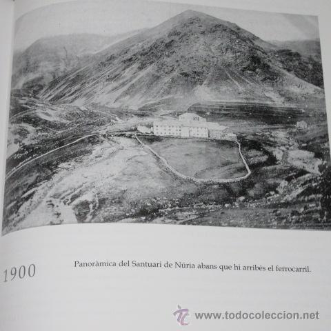 Tourismusbrosch&uuml;ren: SANTUARIO NURIA ANTES LLEGADA CREMALLERA A&Ntilde;O 1900 - FERROCARRIL TRANVIA METRO RENFE AUTOBUS