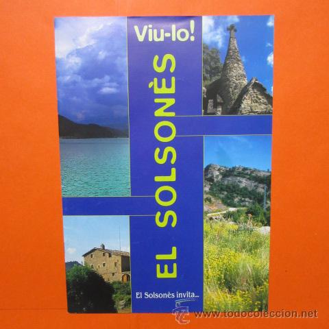 Folhetos de turismo: FOLLETO CUADERNILLO EL SOLSONES 1999 EN CATALAN 20 PAGINAS ALTA CALIDAD