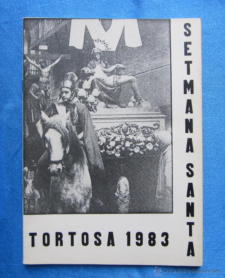 Tourismusbrosch&uuml;ren: SEMANA SANTA. TORTOSA, 1983.