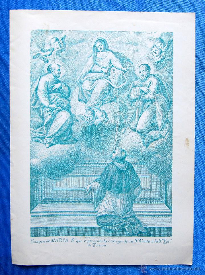 Brochures de tourisme: SOLEMNES FUNCIONES RELIGIOSAS. REAL ARCHICOFRADIA DE NUESTRA SE&Ntilde;ORA DE LA CINTA, TORTOSA, 1979.