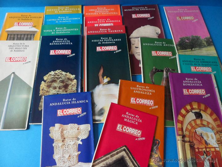 Folletos de turismo: Rutas culturales de Andaluc&iacute;a - 17 mapas