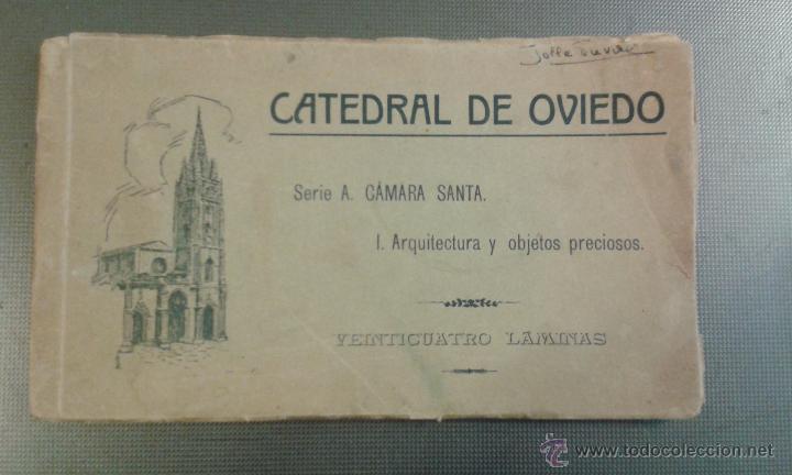 Tourismusbrosch&uuml;ren: Porfolio Catedral de Oviedo. Serie A C&aacute;mara Santa. Arquitectura y objetos preciosos. 24 l&aacute;minas.