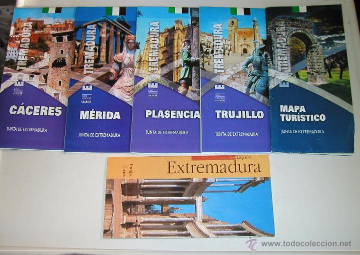 Tourismusbrosch&uuml;ren: LOTE DE SEIS FOLLETOS DE TURISMO DE EXTREMADURA VER DESCRIPCI&Oacute;N DE CADA UNO