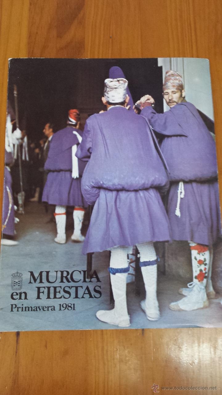 Tourismusbrosch&uuml;ren: SEMANA SANTA Y FIESTAS DE PRIMAVERA MURCIA 1981